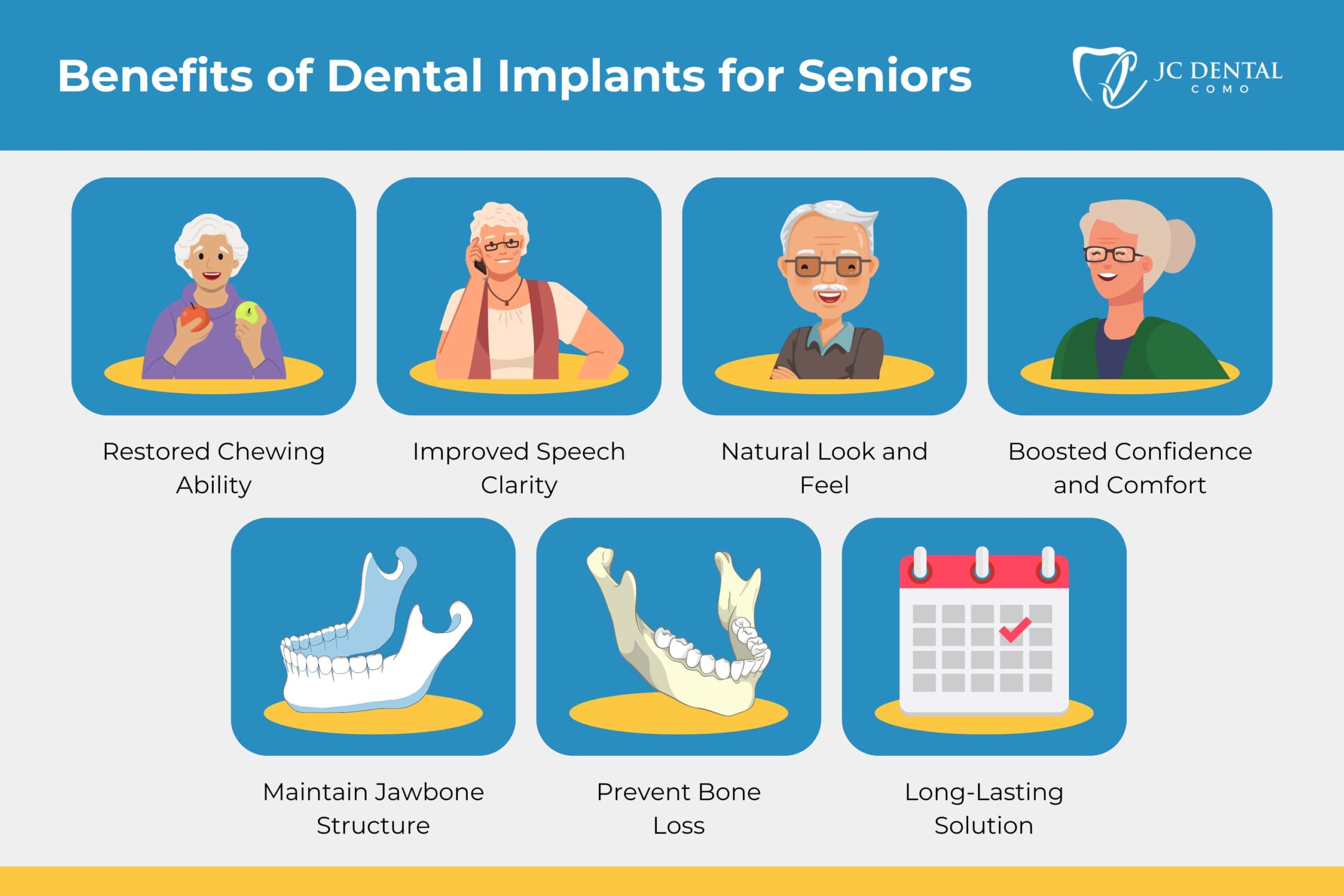 Dental implants for seniors